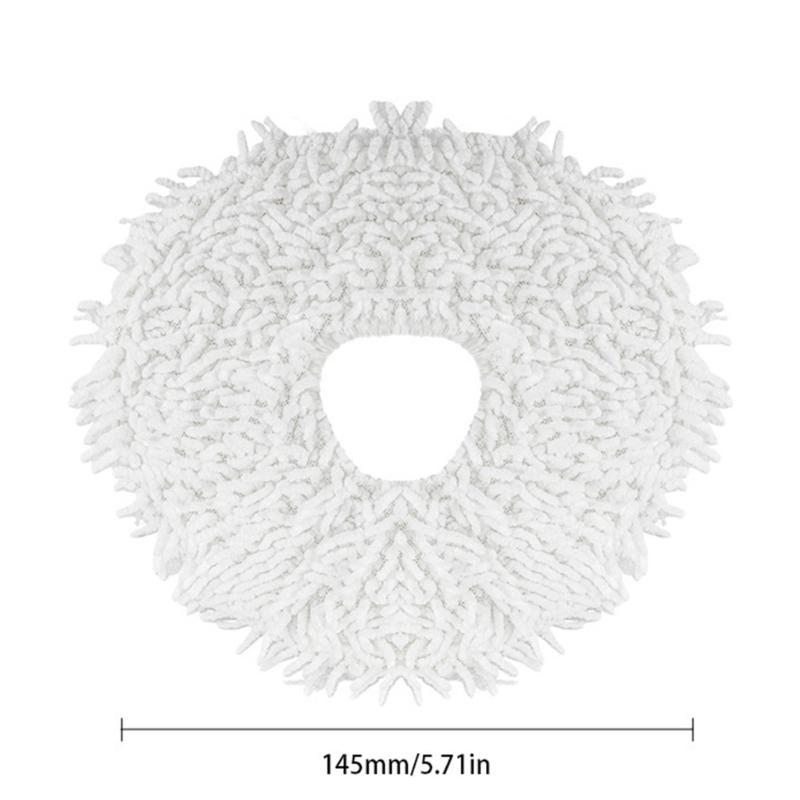 2/4/6/10Pcs Microfiber Mop Cloths for J1/J2 Robot Vacuum Cleaner Mop Pad Washable Wipes Replacement Accessories