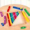 Children'S Wooden Montessori Teaching Aids Color Digital Counting Sticks Montessori Kindergarten Mathematics Early Education Educational Toys