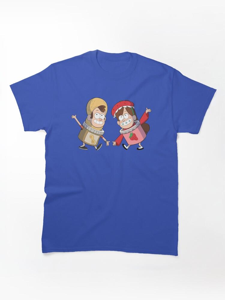 Gravity Falls Mable a Dipper Pines Summerween kostýmy Klasické tričko