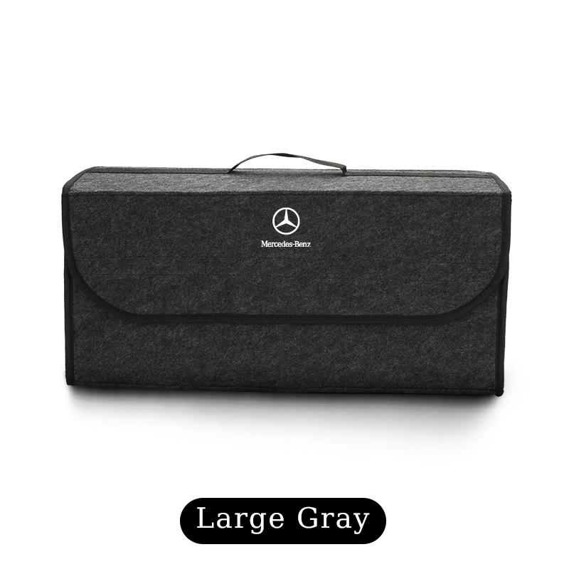 UJQJG1 2026 Hot Car Folding Storage Bag Travel Organizer Tool For Mercedes Benz AMG W203 W206 W220 W205 W211 W212 GLE GLS CLS GLC CLA G