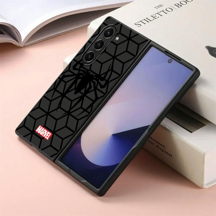 

Задняя крышка чехол для телефона для Samsung Galaxy ZFold6 ZFold7 Z Fold 7 6 5 4 3 ZFold3 ZFold5 ZFold4 Логотип супергероев Marvel Мстители Galaxy Z Fold5