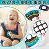 Toe Game, Electronic 3-in-1Mode Handheld Puzzle Game, Portable Travel Game For Educational & Memory Growth, Board Games Birthday Gifts For All Ages