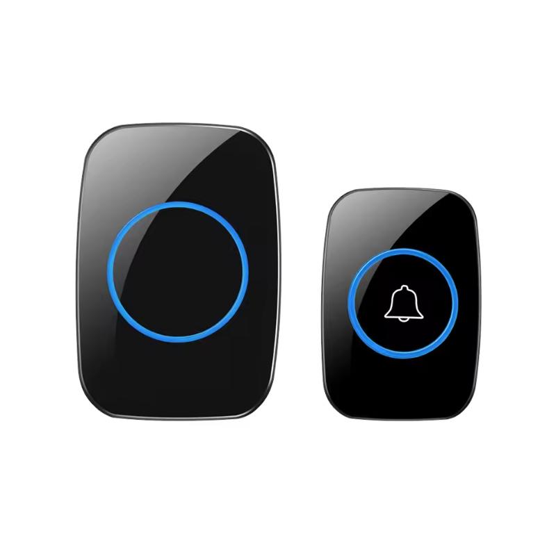 

Wireless Electronic Doorbell Kit Intelligent Welcome Door Bell 300m Remote Control 60 Songs Melodies Waterproof Security Bells EU Plug