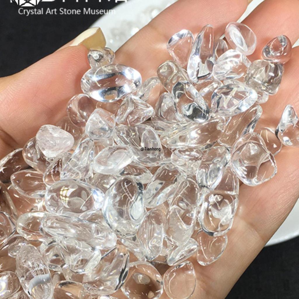 Himalayan Natural White Crystal Gravel Stone for Bonsai, Fish Tanks, Landscaping, and Decoration