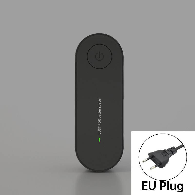 

Портативный очиститель воздуха Анионный освежитель Ионизатор Очиститель Сигаретный дым Туалет Black EU