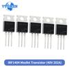 5PCS IRF1404 Mosfet Transistor IRF1404PBF TO-220 40V 202A Field Effect Transistors Kit