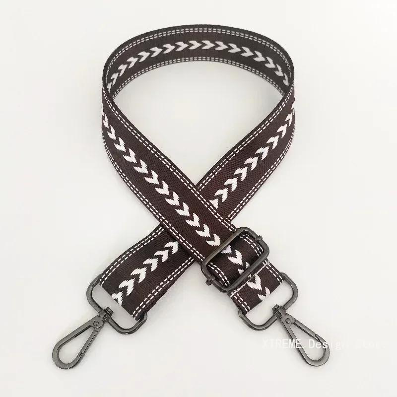 

New Color Nylon Wide 3.8cm Shoulder Bag Strap Adjustable Straps for Crossbody Messenger Shoulder Bag Accessories Handbag Straps