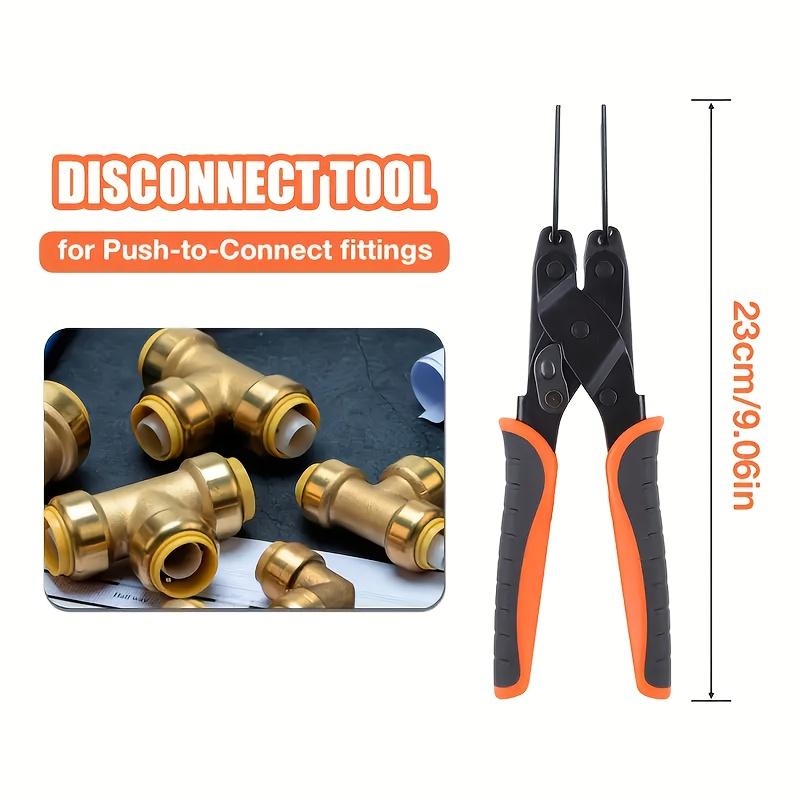 Push-in Connection Fittings, Water Pipe Disconnection Pliers, Plastic Pipe Fitting Installation and Removal Tool, Multi-dimensional Removal Tool