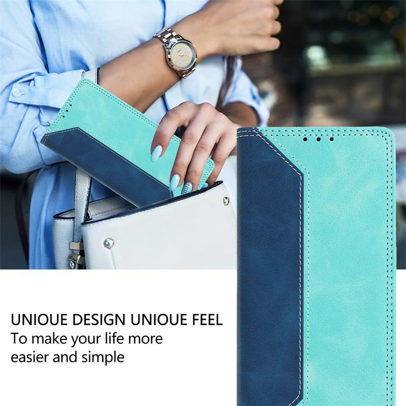 Magnetic Flip Leather Phone Case For Samsung Galaxy A17 5G A37 A57 A56 A36 A26 A16 A55 A35 A25 A15 A54 A34 A24 A14 A53 A33 A13 A52 Wallet Card Cover