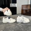Wear-resistant Sheepskin Version~ Onitsuka Hu's New Niche Leather Thick-soled Agam Dexun Shoes Women's 2025 New Casual Shoes