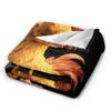 Funny F-Caw-F Chicken FCAWF Chicken Blanket Super Warm Fashion Plush Bedding Throws For Girls Boys Bedroom Bedspread Bed Cover