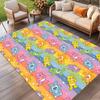 Care Bears Print Rug, Washable Floor Carpet, For Entryway Dorm Laundry Room Office Study, Home Decor Birthday Christmas Gift