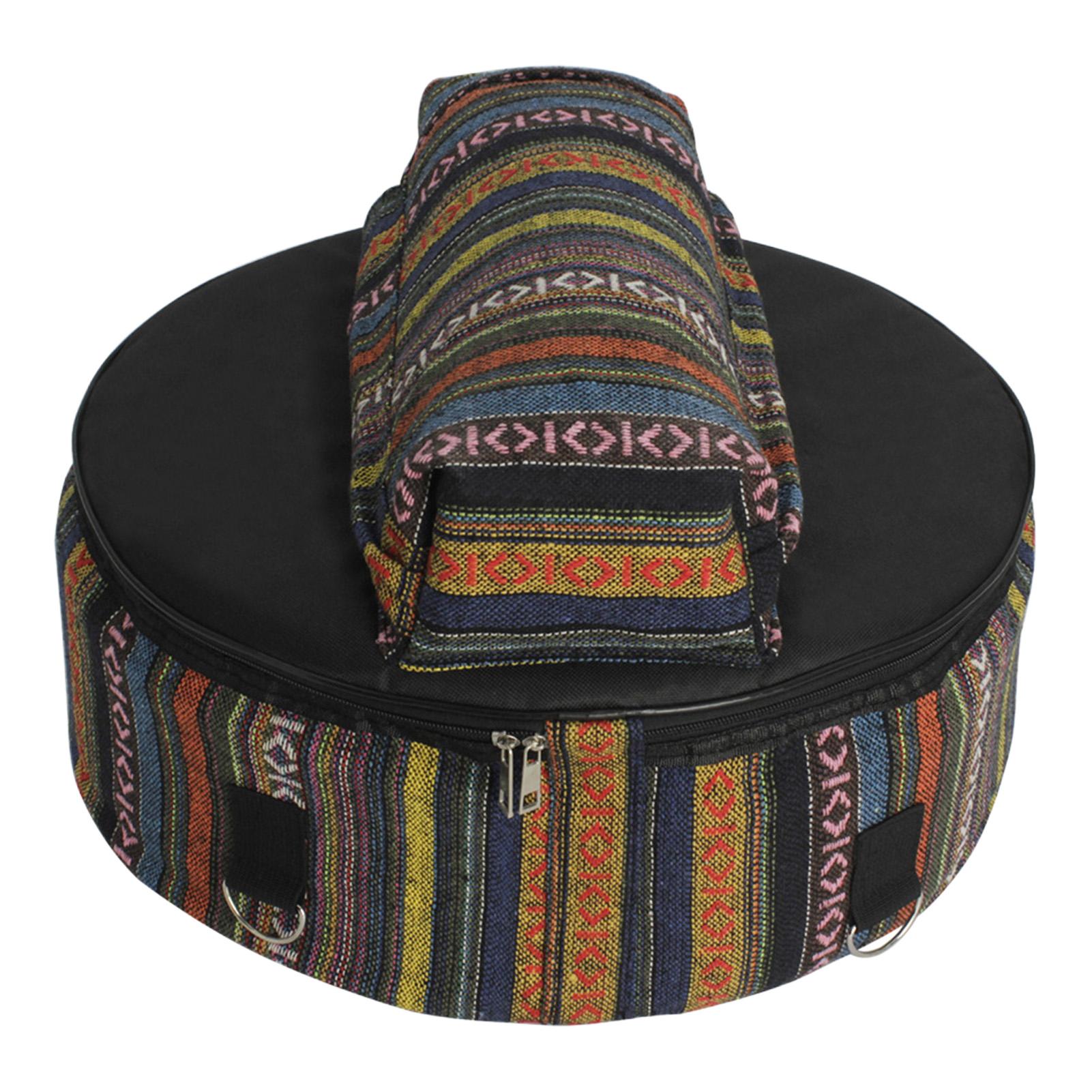 

Сумка для хранения малого барабана из утолщенной ткани Оксфорд, защитный чехол для переносного барабана с плечевыми ремнями