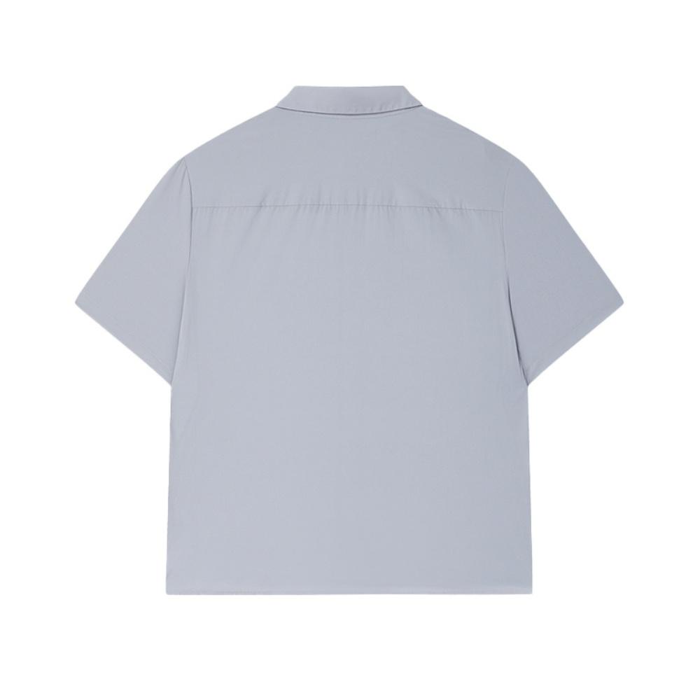 New FILA Lifestyle Shirt Men's Dark Stone Blue F11M523402F-BU