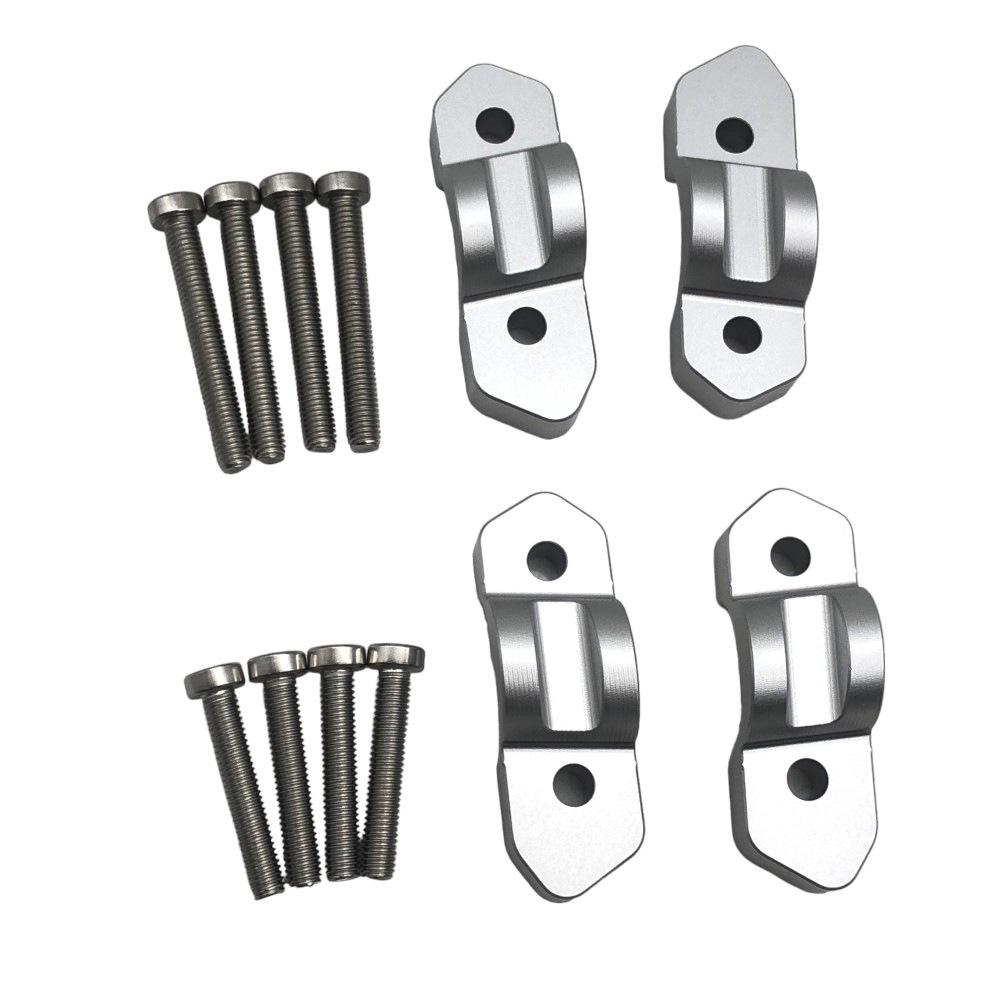 

BMW R1300GS Motorcycle Handlebar Riser Block серебряный
