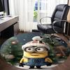 1pc Minion Christmas Chair Carpet for Office Non-Slip,Machine Washable Rug for Office, Room - Holiday Decor - Machine Made yy251017258