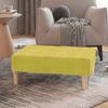 Day and Night - Day and Night Green Fabric Footstool 78x56x32 Cm