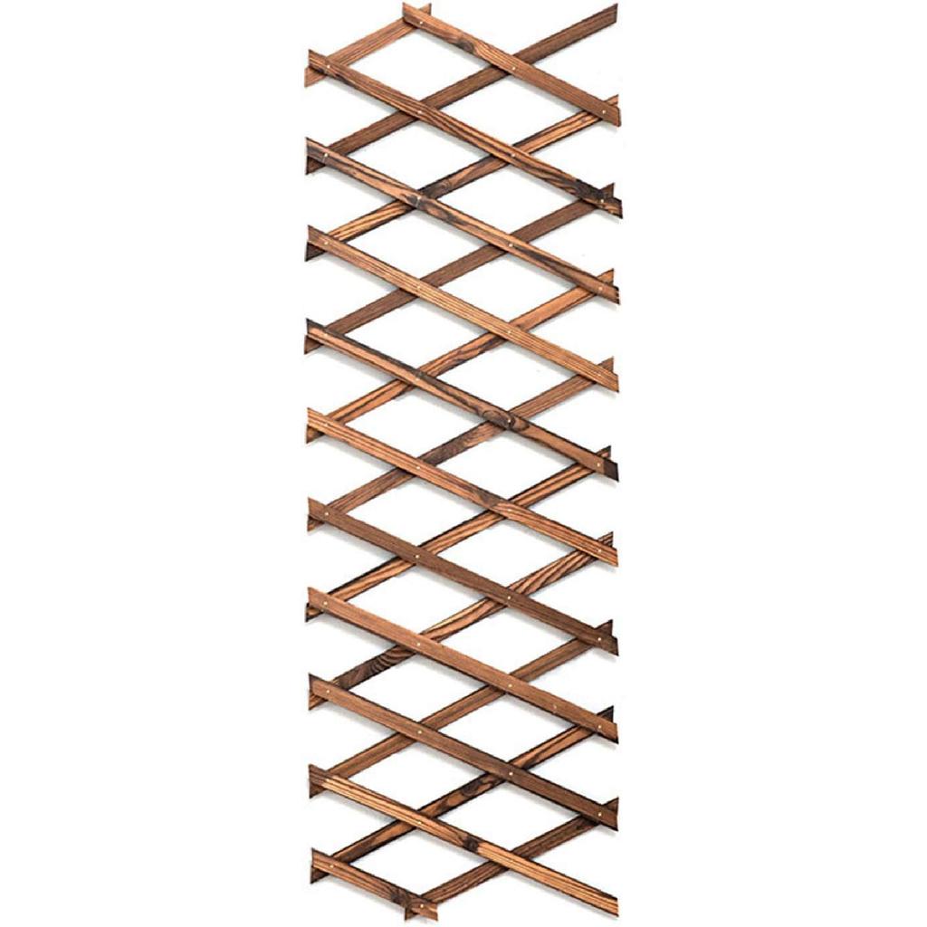 CALIDAKA Wooden Trellis Expandable Plant Trellis Garden Trellis for Climbing,Hanging Wooden Plant Trellis Frame Trellis Fence Support for Climbing