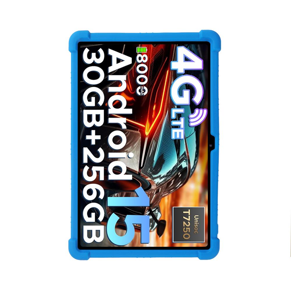 Pro pouzdro Doogee Tab G6 Nastavitelný stojánek Silikonový ochranný kryt na tablet
