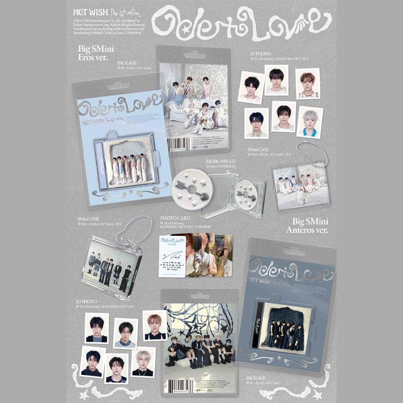 [PRE ORDER] NCT WISH – 1st Album Ode To Love Big SMini Ver. (Smart Album)