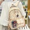 Schoolbag Cute Schoolbag Junior High School Girls High Value Ins Style Niche Does Not Collide Large Capacity Backpack High School Students