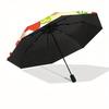 1pc Duffy Design Automatic Opening/Closing Folding Umbrella with 8 Iron Ribs, Portable Sunshade for Men and Women yy250731118