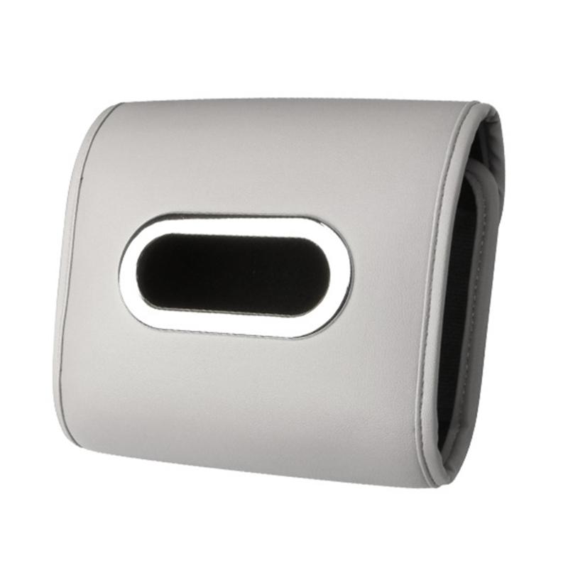 Porta Fazzoletti per Auto, Copertura Scatola Fazzoletti in Pelle PU per Sedile Posteriore Auto, Perfetto per l'Organizzazione e gli Usi Quotidiani