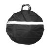 GORIX Wheel Bag for 2 Wheels Storage for Car Suitable for Road Cross and Mountain Bikes (with Bag) Storage, Bicycles, Bikes, Bikes, (White Line) (Ca5)