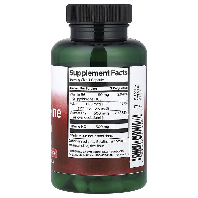 Homocysteine Formula, 120 Capsules