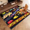 P-PacMan Game Print Area Rug - Soft,Washable Non-Slip Indoor Mat,Living Room,Home Office Decorative Rug
