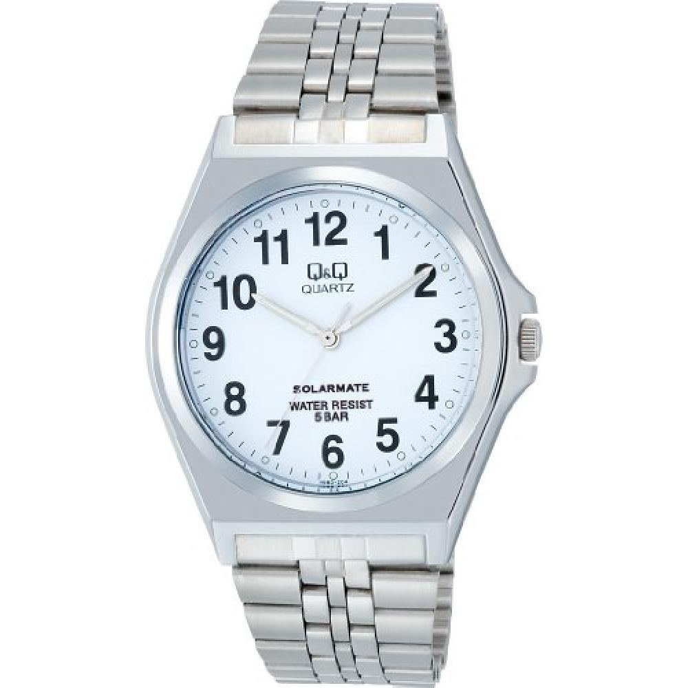 Citizen Q Q Watches Analog Solar Waterproof Metal Band H980 4 Mens White Buy At A Low Prices On Joom E Commerce Platform