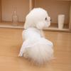 Lace Detail Pet Dresses Princess Style Dog Clothing Fashion Pet Vest  for Cats