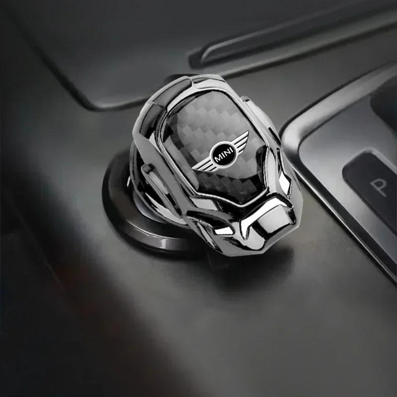 2025 Hot For BMW MINI Car One-Click Start Button Cover Decoration Sticker Protection Cover For MINI Cooper F54 F55 F56 R56 R60 R