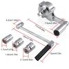 Chrome Vanadium Steel Torque Multiplier Wrench Set with 17mm/19mm/21mm Sockets Lug Nut Remover Wrench Booster Tire Nut Remover