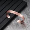 Vinterly Magnetic Copper Bracelets & Bangles Adjustable Cuff Bracelets Charms Health Energy Bracelet for Men Women Arthritis