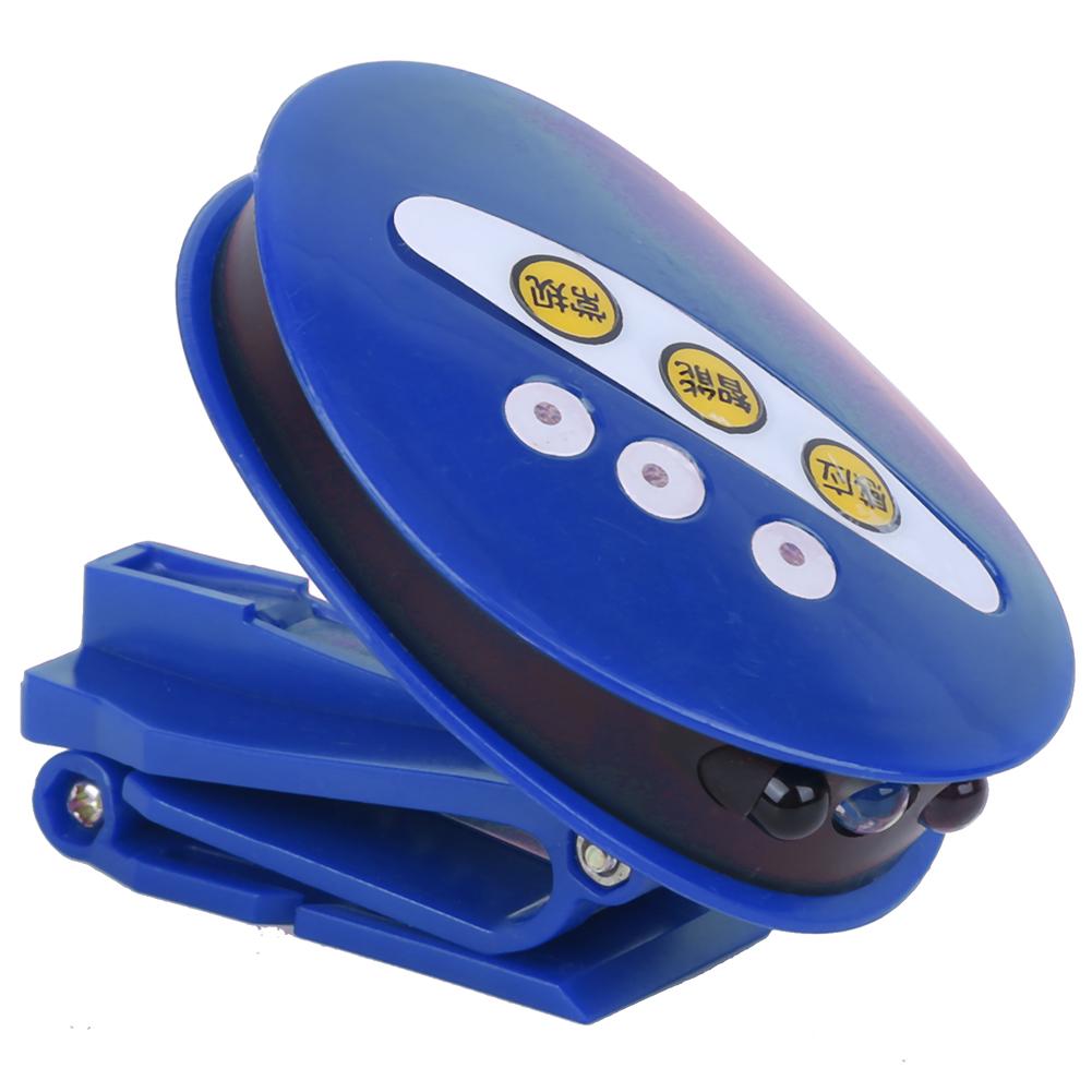 Sensing Hat Light Head Light USB Rechargeable Clip LED Hat Light for FishingBlue