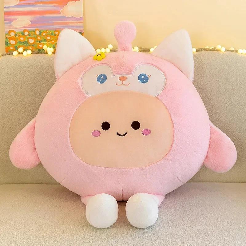 New 40-75cm New Eggy Party Cos Kuromi Lotso LinaBell System Cute Game Plush Doll Soft Throw Pillow Decot Plush Toy Birthday Gift