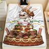 1PC  Rabbids Invasion Madness Blanket, High quality Comfortable for All Seasons, Home Decor, Warmth and Comfort