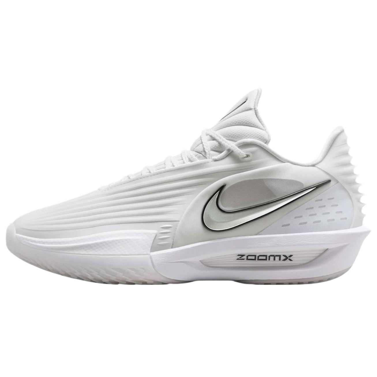 

Найк ГТ. Низкие баскетбольные кроссовки унисекс белого цвета с защитой от скольжения и износостойкостью 40.5