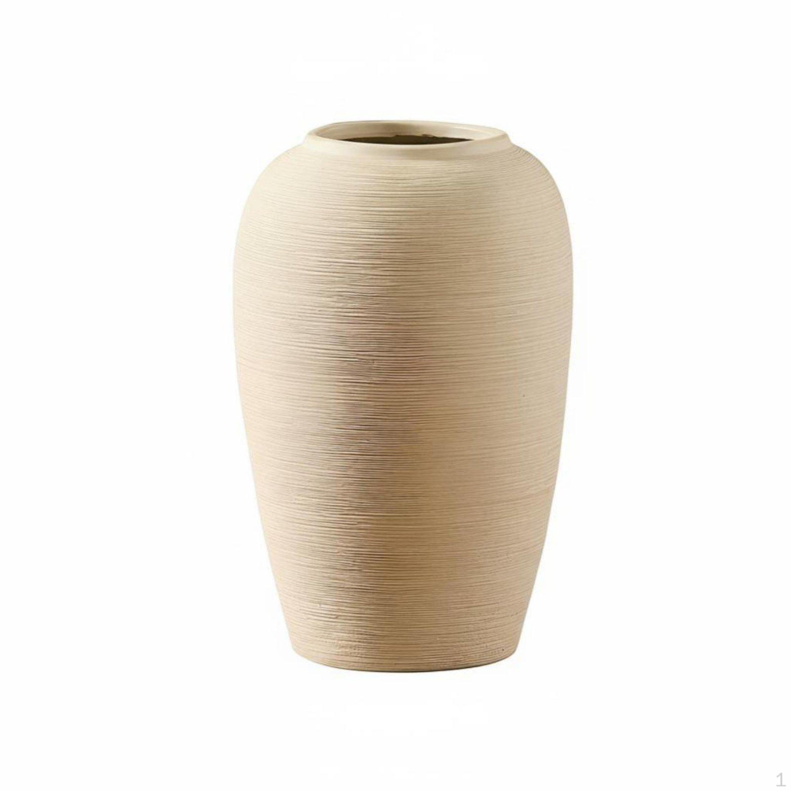 Ceramic Vase, WabiSabi Minimalist Flower Pot