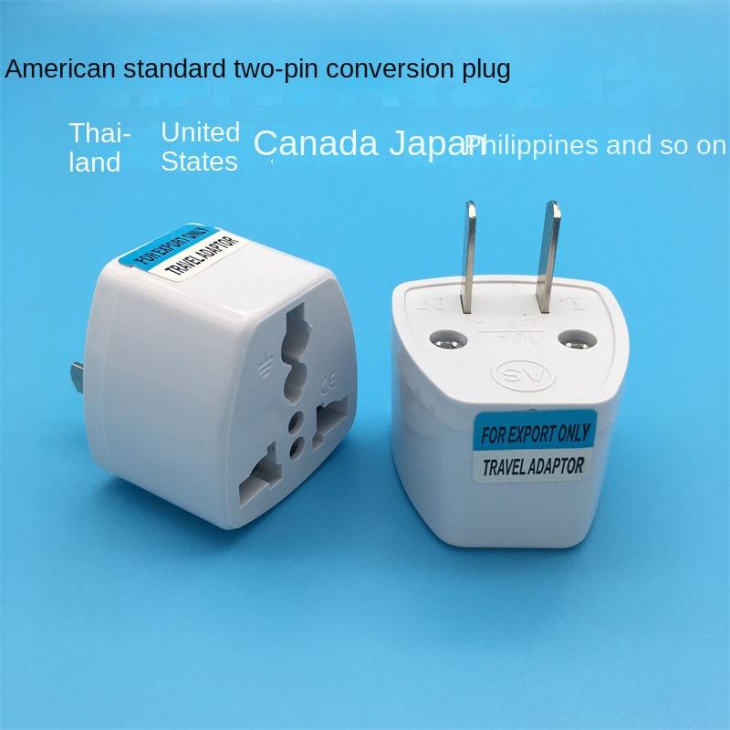 Universal Japan CN US Plug Adapter International AU UK EU To US American Travel Electrical Plug Converter Power Adapter Socket