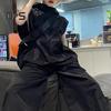 Women Summer Hooded Vest Diagonal Zipper Breathable Female Sun Protection Clothing Ladies Solid Color Casual Loose Top with Pocket