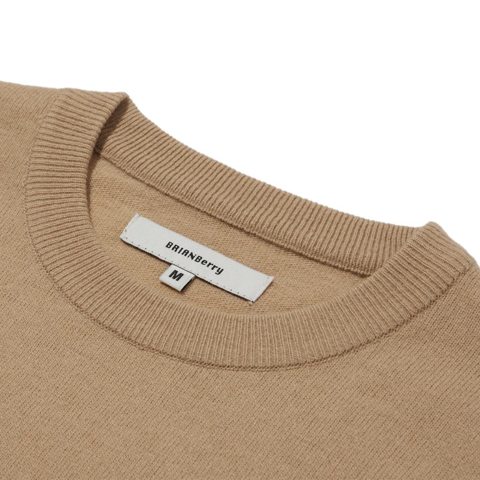 BRIAN BERRY High Gage Sweater Multi RunnerBeige