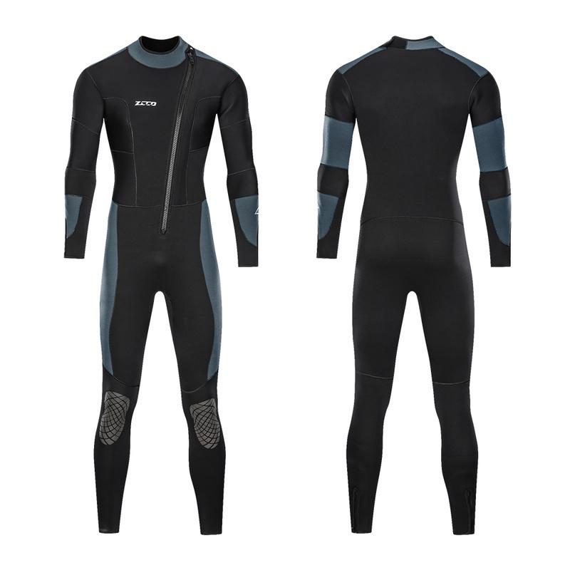 Nuovo 5mm Uomo Muta Invernale Completa Surf Steamer Swim Muta Lunga Muta M-3XL