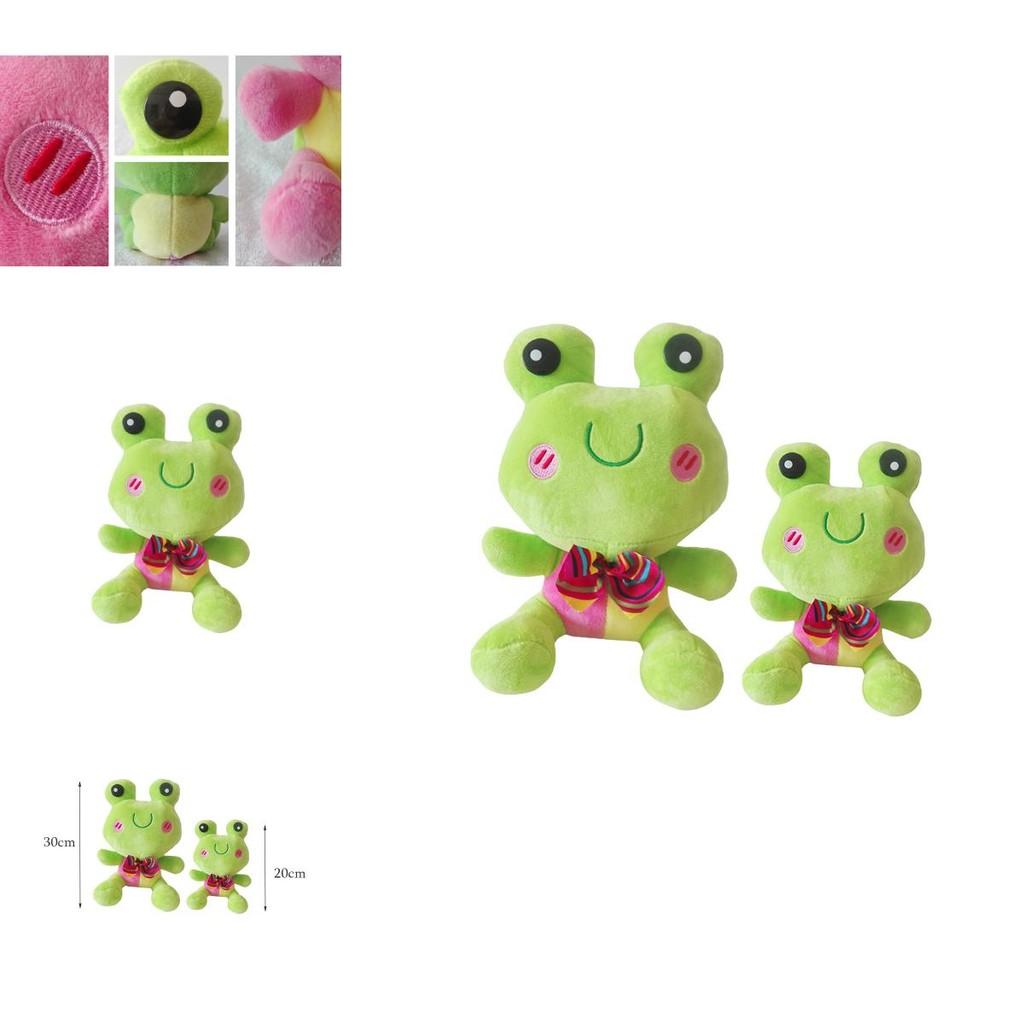 Cute Big Eyed Frog Plush Toy Soft Stuffed Hug Doll Perfect Gift For Kids