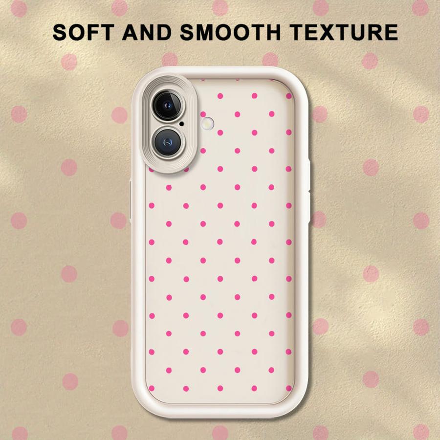 Phone Cover Case for iPhone 17 Pro Max 16 12 Pro 11 14 13 15 Plus Air INS Polka Dot Small Fresh