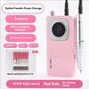 Portable Electric Nail Drill Set,used for Removing and Polishing Gel Polishing Agent, Efficient Nail Enhancement Technology Tool