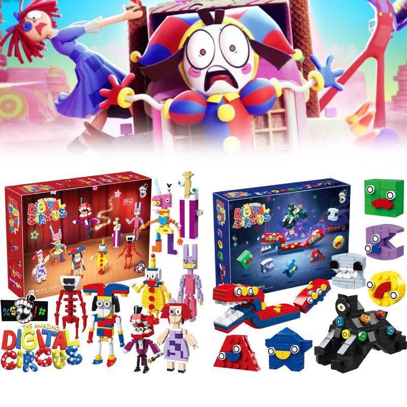 Exciting New Jax Animation Circus Building Blocks Toy Set For Kids With 400 To 800 Pieces