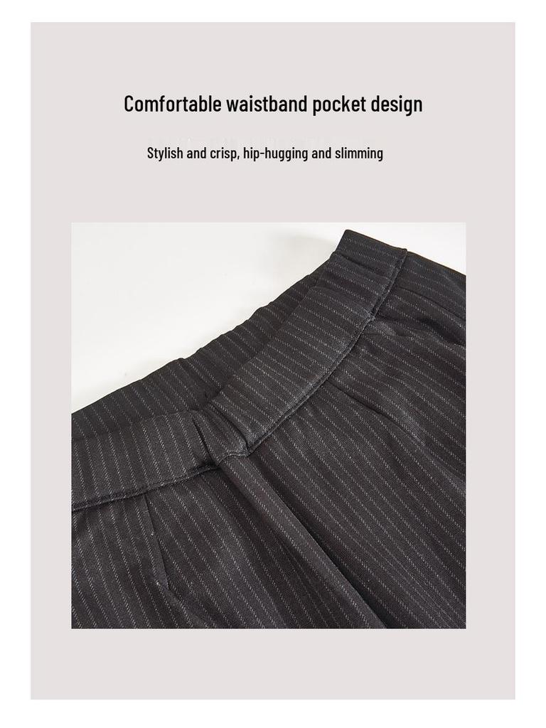 Premium Maulbeerseide Flanell Hose mit geradem Bein - Dick, Warm und Bequem 4178