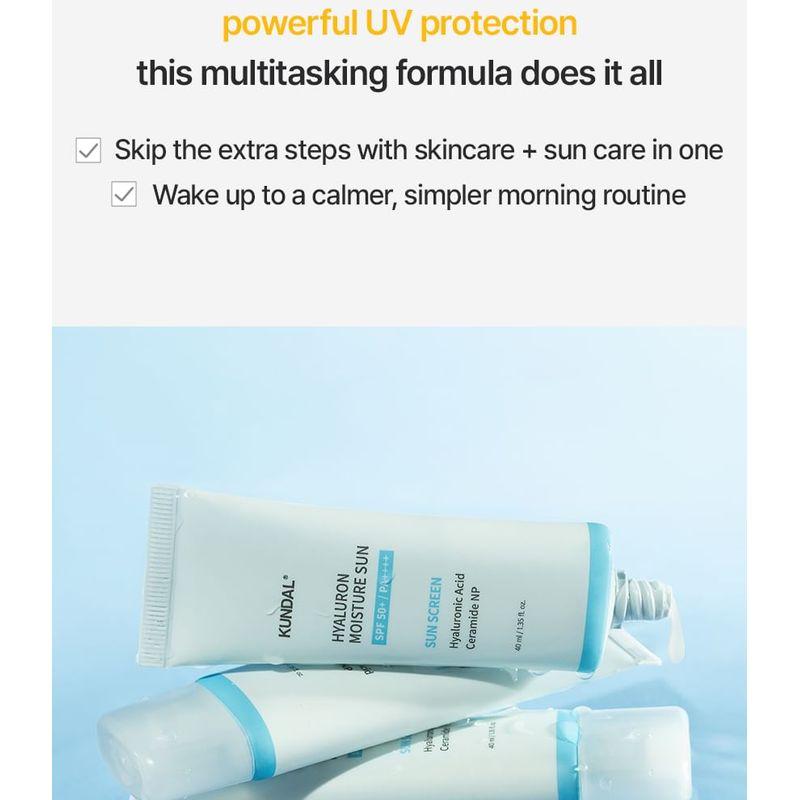 KUNDAL Hyaluron Moisture Sun